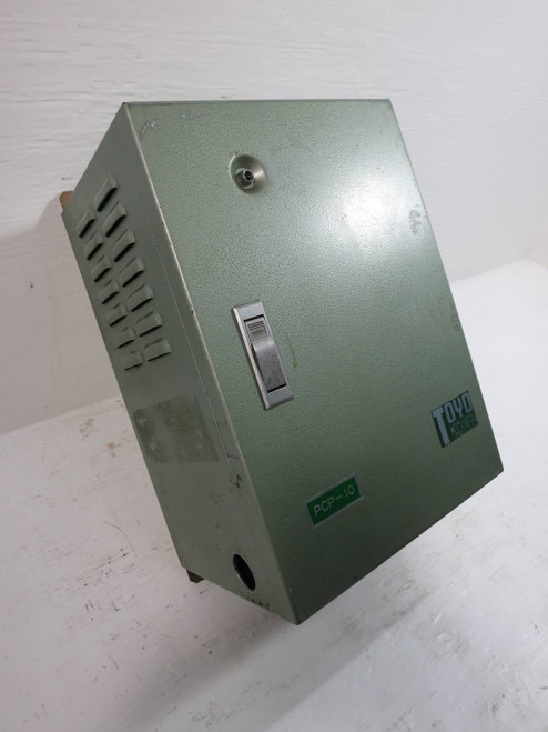 Toyo Machinery Model PCP-10 TK Control Panel PCP-10E (TK5268-2)