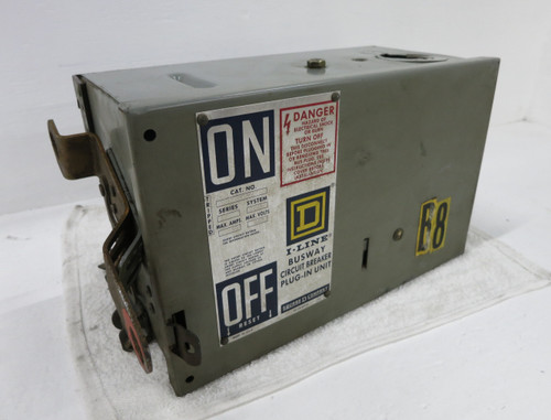 Square D PFH36090GN 90A 3P4W 480/600V I-Line Breaker Bus Plug Switch 90 Amp PFH (DW1692-3)
