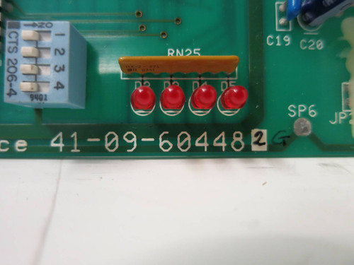 Cyberex 41-09-604482 Rev G I/O Interface Board PLC Card Module (TK5438-1)