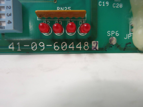 Cyberex 41-09-604482 Rev F I/O Interface Board PLC Card Module (TK5437-1)