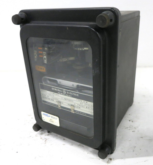 GE 12ICW51A5A Power Relay Type ICW 120V 5A 60 Cycles VAR 3PH Pick-Up 200/800 (DW1800-4)