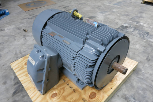 REBUILT GE 200 HP Tri-Clad AC Motor 2300V 1785 RPM 449TS ZK6495046 2300 VAC (PM3028-1)