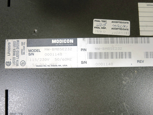 Modicon AEG NW-BM85E232 Bridge/Mux Module Multiplexer Modbus Plus Schneider PLC (DW2153-1)