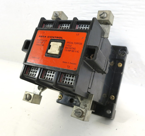 ABB EH-50C-* Precipitator Contactor 110 Amp 600V 2P 3PH 120V Coil 110A EH50P (DW2161-2)