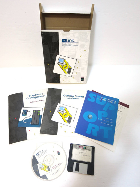 Allen Bradley 9355WABGWENE RSLinx Gateway PLC Software Rev 2.10.18 9355-WABGWENE (DW2394-2)