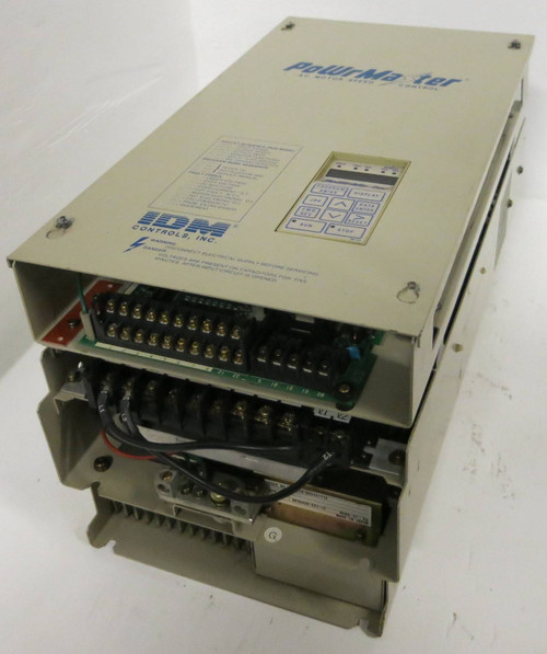 IDM Controls  PowrMaster AC Motor Speed Control Drive 71616-G3U40111E  ATM1 (GA0290-1)