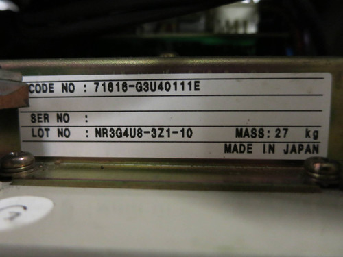 IDM Controls  PowrMaster AC Motor Speed Control Drive 71616-G3U40111E  ATM1 (GA0290-1)