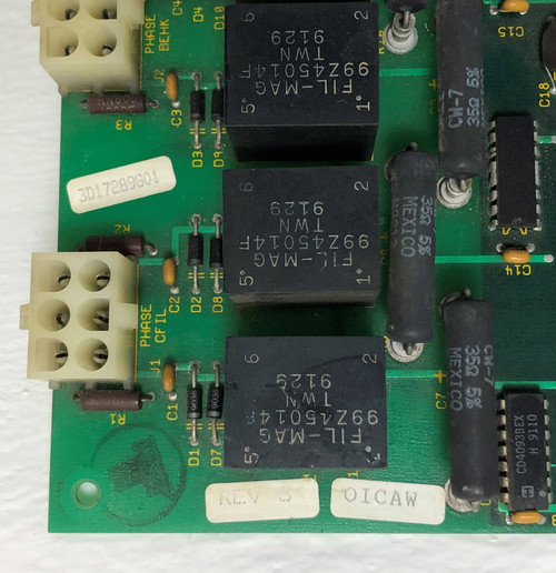 Westinghouse 3D17289G01 Control Board PLC Revision 3 ETDSC88123M3 Trigger Card (EM4023-2)