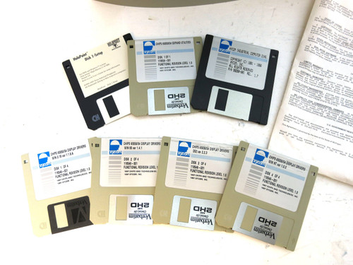 Xycom 119546-001 Software HulaPoint Chips 119559 99290 9460 PC/AT AHIP4+ Manual (DW2551-1)