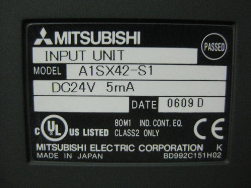 Mitsubishi A1SX42S1 Melsec Input Module A1SX42-S1 PLC In (EBI2816-3)
