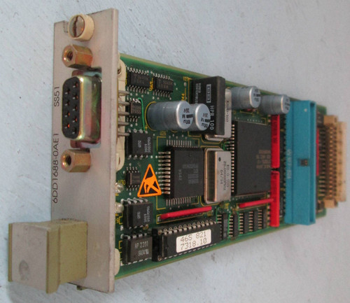 Siemens 6DD1688-0AE1 SS51 /w 7008.03 Chipset Symadyn D PLC Simatic S5 Sinec OAE1 (EBI3728-1)