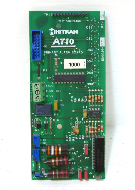 Hitran EN0026-00 Rev 2 AT10 Primary Alarm Board PLC PCB PK0026-00 (DW2683-1)