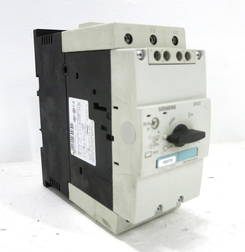 Siemens 3RV1042-4JB10 Sirius Motor Protector Controller Circuit Breaker 45-63A (DW2715-1)