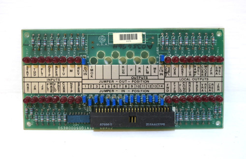 GE DS3800DSQD1A1A Mark IV Turbine Control Sequence Indicator Board PLC DS3800 (DW2911-1)