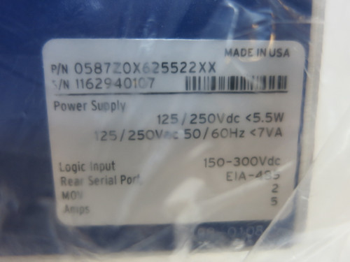 NEW Schweitzer Engineering SEL-587Z High Impedance Differential Relay SEL587Z (DW2947-1) NEW Schweitzer Engineering SEL-587Z High Impedance Differential Relay SEL587Z (DW2947-1)