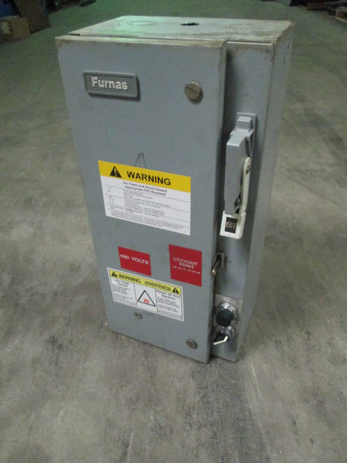 Furnas 20A Breaker Size 1 Starter Combination Box 20 Amp Combo FDB3020L (EBI1648-4)