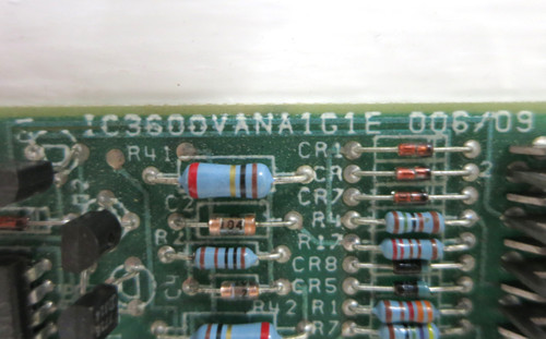 GE IC3600VANA1G1E Mark I-II Turbine Control Annunciator PLC Board IC3600 PCB (DW2989-1)