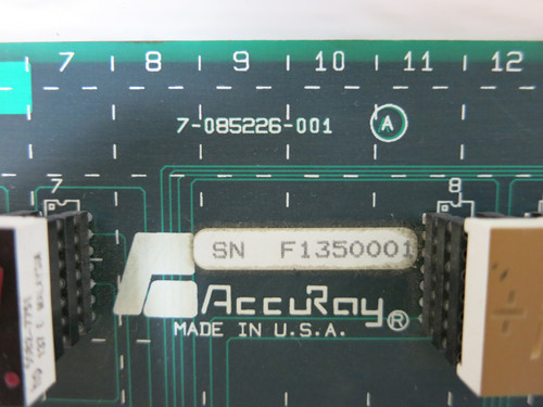 AccuRay 7-085226-001 VS Drive Board ABB 085227-001 Asea PLC Display (DW3213-1)