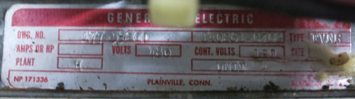 GE QMR Size 1 Fusible Combination Starter FVNR 177-55220 480V Style 1 (GA0553-1) GE QMR Size 1 Fusible Combination Starter FVNR 177-55220 480V Style 1 (GA0553-1)