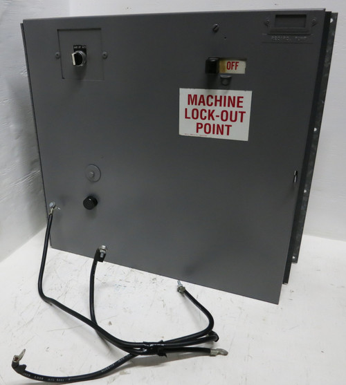 GE QMR Size 3 Fusible Combination Starter FVNR 177-55220 w Square D Starter 8536 (GA0555-2) GE QMR Size 3 Fusible Combination Starter FVNR 177-55220 w Square D Starter 8536 (GA0555-2)