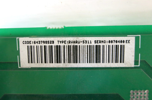 ABB 64379852B RVARU-5311 VS Drive Control Board ACS BAU RVARU5311 OY 64379852-B (DW3247-11)