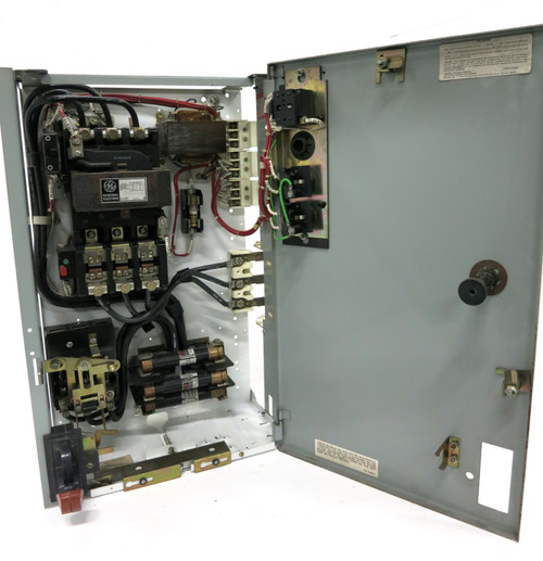 GE 8000 Size 3 Starter 60A Fusible 24" MCC Bucket 60 Amp Motor Control Unit Sz3 (DW3285-1)