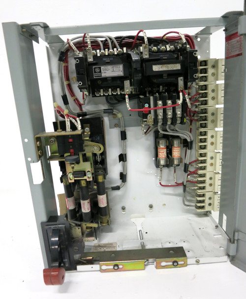 GE 8000 Size 1 Reversing Starter 30A Fusible 18" MCC Bucket CR209C0 30 Amp FVR (DW3286-3) GE 8000 Size 1 Reversing Starter 30A Fusible 18" MCC Bucket CR209C0 30 Amp FVR (DW3286-3)