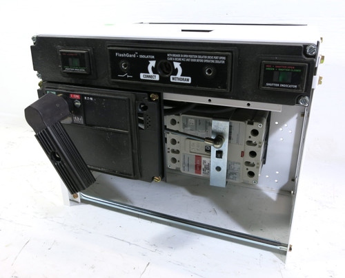 Eaton Freedom FlashGard 100A Breaker Feeder MCC Bucket 12" Flash Guard 100 Amp (DW3390-7) Eaton Freedom FlashGard 100A Breaker Feeder MCC Bucket 12" Flash Guard 100 Amp (DW3390-7)