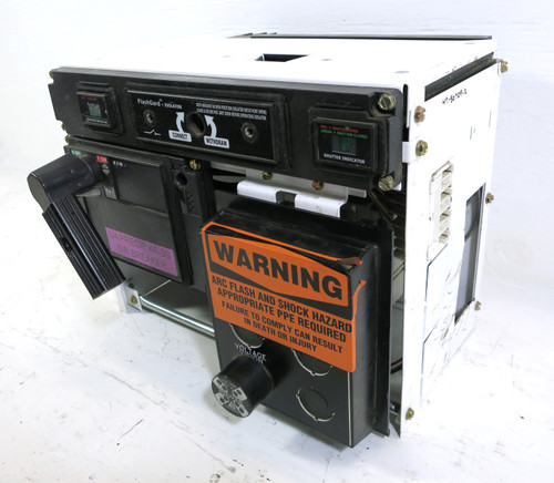 Eaton Freedom FlashGard 100 Amp Breaker Feeder MCC Bucket 12" Flash Guard 100A (DW3409-4)