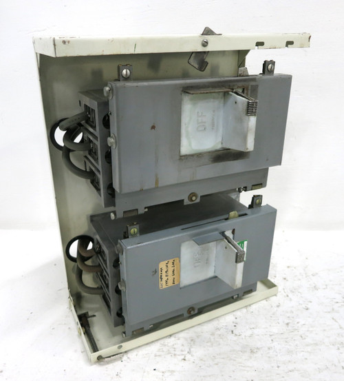 FPE 5320 225A Breaker Dual Feeder 18" MCC Bucket 150A Trip 225 Amp Motor Control (DW3589-1)