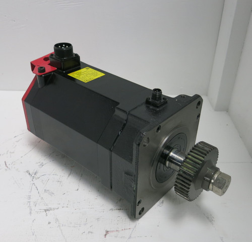 Fanuc aiF 22/3000 A06B-0247-B605#S000 3000 RPM AC Servo Motor Pulsecoder aiAR128 (GA0712-6)