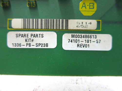 Allen Bradley 74101-181-57 Rev 01 AC VS Drive Control Power Board 1336-PB-SP23B (DW3626-4)