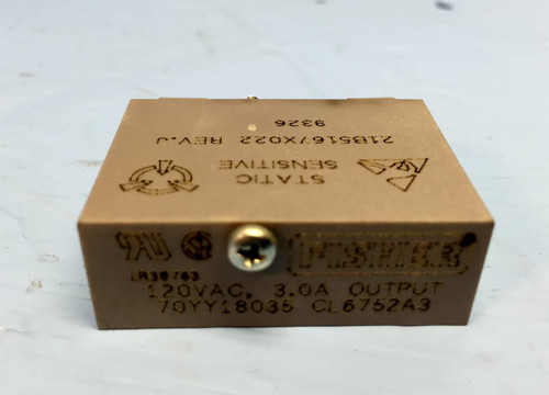 Fisher Rosemount CL6752A3 120V 3.0A Out 21B5167X022 (LOT OF 10) (EBI1477-27)