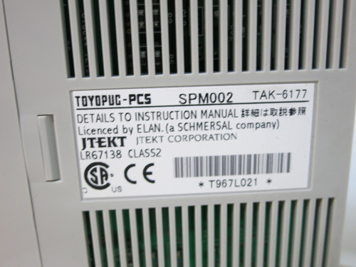 NEW Toyoda Toyopuc-PCS TAK-6177 SPM002 Photo Coupler PLC Unit JTEKT TAK6177 (DW3657-2)