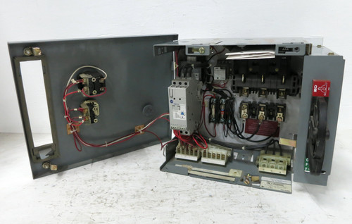 Allen Bradley 2100 60A Fusible 10HP SMC-3 Soft Starter 12" MCC Bucket 60 Amp (DW3666-1)