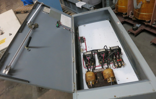 Square D Size 4 75 HP Autotransformer Motor Starter Reduced Voltage 8606 460V (GA0776-1) Square D Size 4 75 HP Autotransformer Motor Starter Reduced Voltage 8606 460V (GA0776-1)