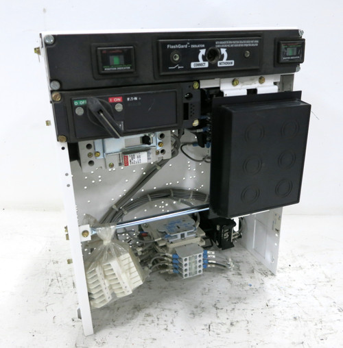 Eaton Freedom FlashGard 50A Breaker Size 2 Starter MCC Bucket 18" 50 Amp FLAW (DW3805-1)