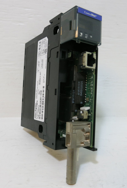 Allen Bradley 1756-CNBR Ser D Rev G01 FW 5.27 Control Net Communications Bridge (GA0954-8)