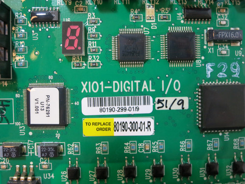 Allen Bradley 80190-299-01/9 X101 Digital I/O Module PowerFlex 7000 80190-300-01 (DW4235-2)