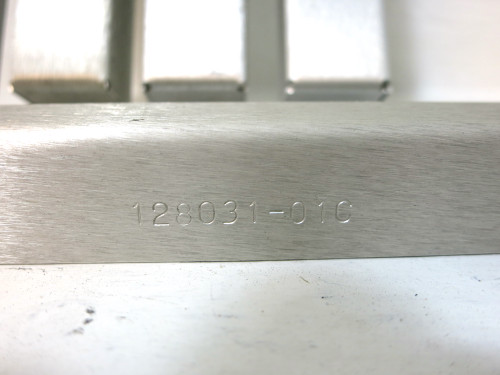 Bently Nevada 128031-01C 3500 Blank Filler Plate PLC Cover 128031-01 (LOT OF 5) (DW4265-2)