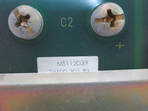 Allen Bradley 74100-301-53 AC Drive PLC Board w/ Phillips Capacitors MS112039 (DW4286-1)