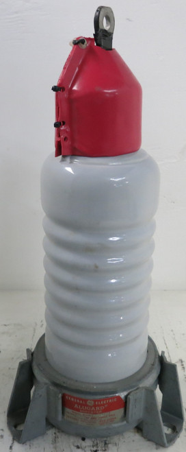 GE 9L12LGB010 Alugard Arrester Surge 10kV General Electric Single Pole w shield (GA1068-5)