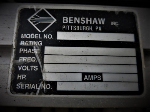Benshaw CFRS6-DUAL250-4-1 500HP @ 480V 600Amp Complete Soft Starter CFRS6 (GA1069-1) Benshaw CFRS6-DUAL250-4-1 500HP @ 480V 600Amp Complete Soft Starter CFRS6 (GA1069-1)