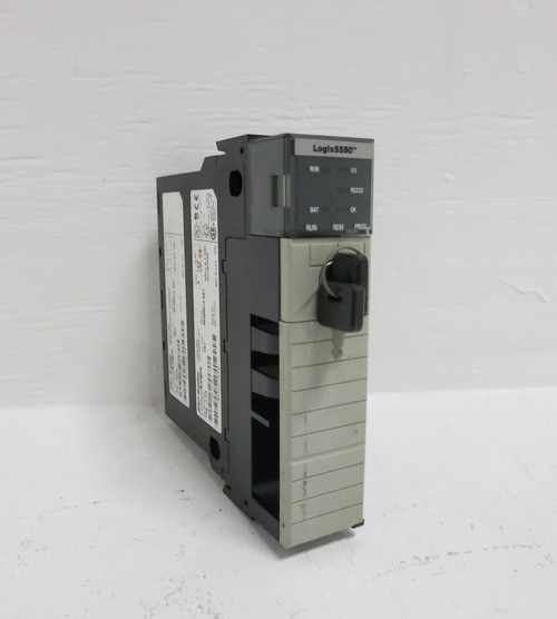 Allen Bradley 1756-L1/A Y01 F/W 10.24 Logix 5550 Processor 1756-M2/A Memory PLC (BJ0008-1)