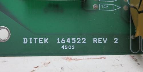 Ditek 164522 Rev-2 Surge Protection Circuit Board Module (BJ0025-1)
