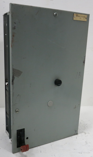 GE 8000 Size 1 Reversing Starter 7A Breaker  24" MCC Bucket CR209C000 TEC 7 Amp (BJ0093-3)