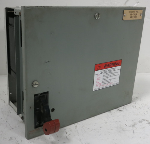 General Electric GE 8000 THED135050 50A Breaker 12" MCC Bucket Feeder 50 Amp (BJ0089-1)