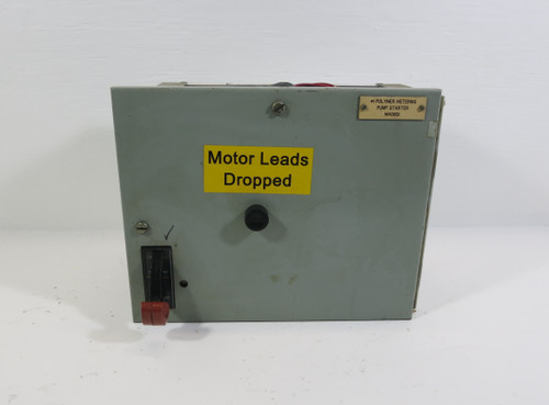 GE 8000  15 Amp TEC36015 Breaker Size 1 CR206C0 Starter 12" MCC Bucket 15A TECL (BJ0116-11)