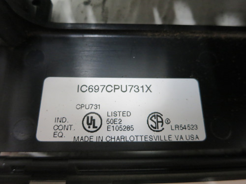 GE Fanuc IC697CPU731X Series 90-70 PLC Processor Module CPU 731 IC697CPU731 (DW4709-1)