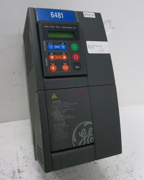 GE 6KAVI43005Y1B1 5HP AC VS Drive AV-300i 3PH 480V Inverter 7.6A 5 HP 6KAV143005 (DW4714-4)